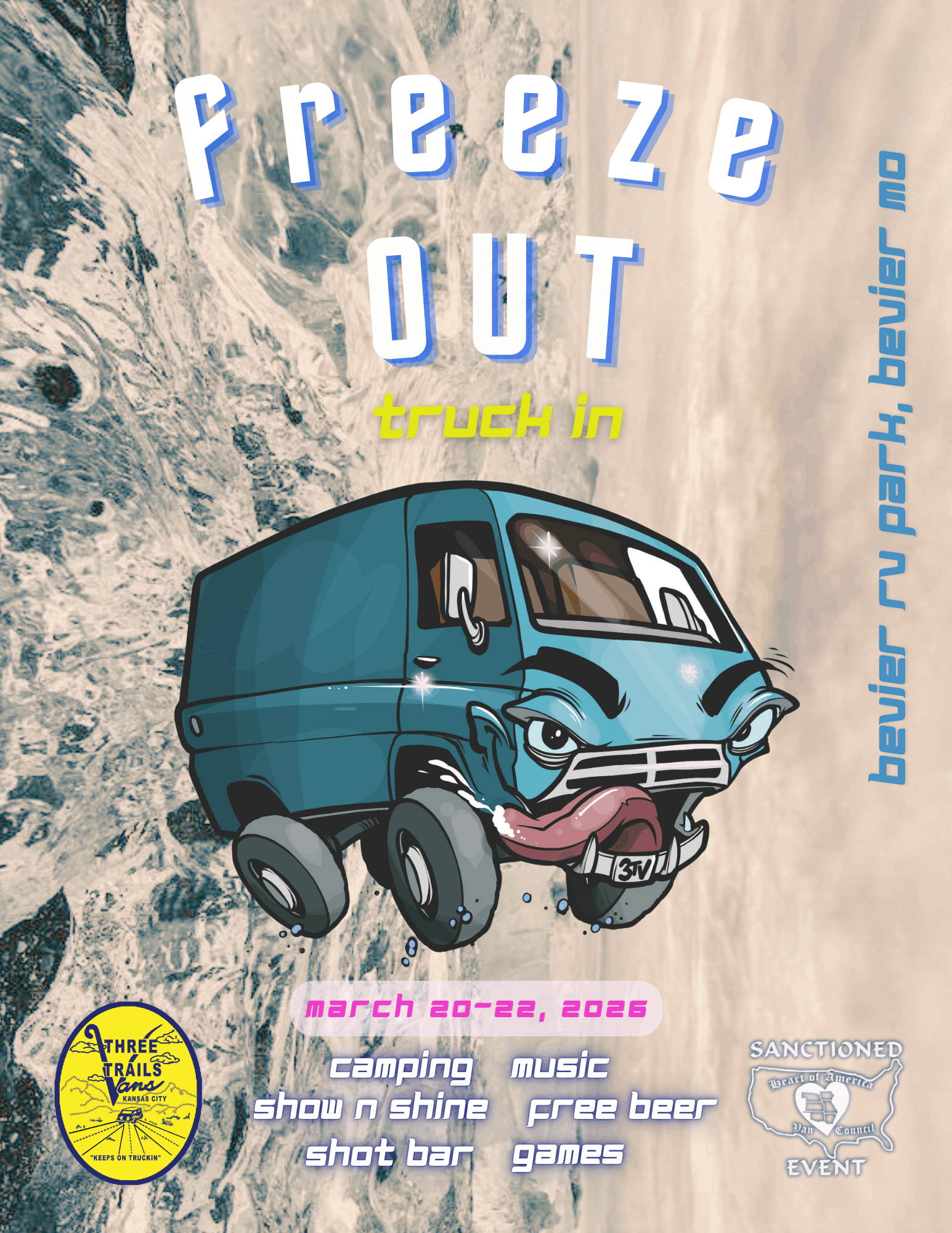 2026 Freeze Out hosted by 3 Trails Vans